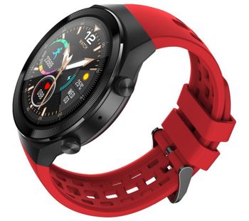 Smartwatch męski na czerwonym pasku Rubicon RNCE68 (6).jpg